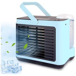 Climatizador de Ar Portátil de Mesa, Capacidade 480mL, 3 Velocidades, EDOLA, Branco