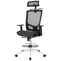 ErgoTASK Cadeira Ergonômica, preta, NOUHAUS, Preto