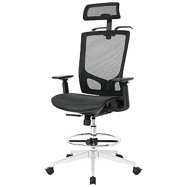 ErgoTASK Cadeira Ergonômica, preta, NOUHAUS,