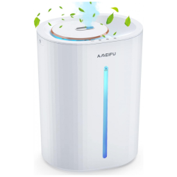 Umidificador Ultrassônico 6,5 L AMEIFU até 54 Horas de Funcionamento e Desligamento Automático, 110V Branco