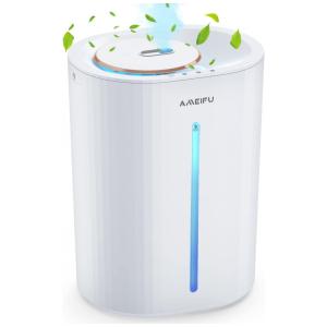 Umidificador Ultrassônico 6,5 L AMEIFU até 54 Horas de Funcionamento e Desligamento Automático, 110V Branco