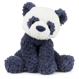 Pelúcia Panda para Crianças Maiores de 1 Ano, e, GUND 6061148, Preto