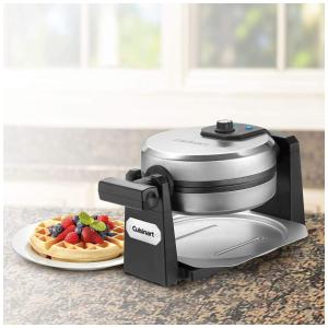 Máquina de Waffle, 6 Configurações, 1000W, 110v, CUISINART FWM 20SA, Prateado