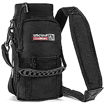 Wild Wolf Bolsa Térmica para Garrafa 3L com Alça para Transporte e Bolsos, Garrafa não incluída, Laranja