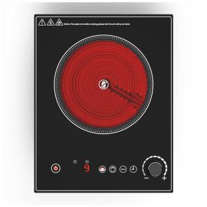 Cooktop Elétrico Portátil de Indução com 9 Níveis de Potência, Temporizador e Trava de Segurança para Crianças, 110V 1800W, Wesonorous