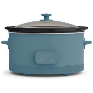 BELLA Slow Cooker Programável 5,7L com Revestimento Cerâmico Antiadherente e Tampa de Vidro Temperado - Cor Surf
