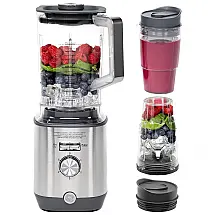 Liquidificador de Bancada 1.8L com 5 Velocidades, Aço Inoxidável, 1000W, 110v, GE G8BCAASSPSS, Prateado