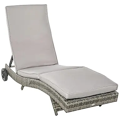 Espreguiçadeira de Vime para Piscina,