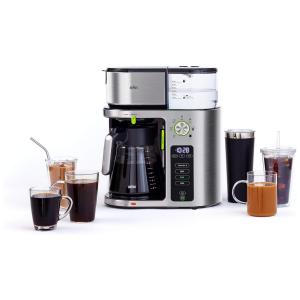 Máquina de café expresso, 110v, BRAUN KF9070SI, Prateado