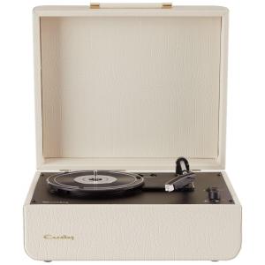 Vitrola Toca-Discos Mercury, Vintage, 3 Velocidades, Bluetooth com Alto-Falantes Integrados, CR6255A-CC Crosley,Crocodilo Creme