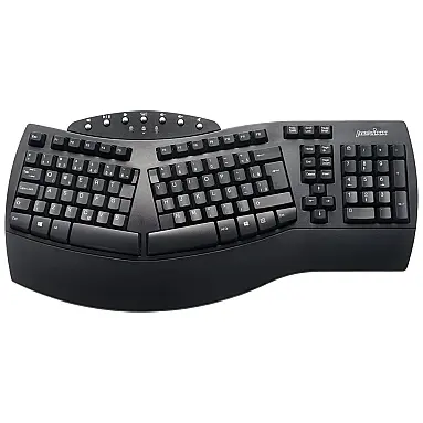 Teclado Ergonômico Dividido Sem Fio