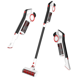 Aspirador de Pó sem Fio 4 em 1 Potente 200W 15kpa até 25 Min de Ação, KUPPET, Branco