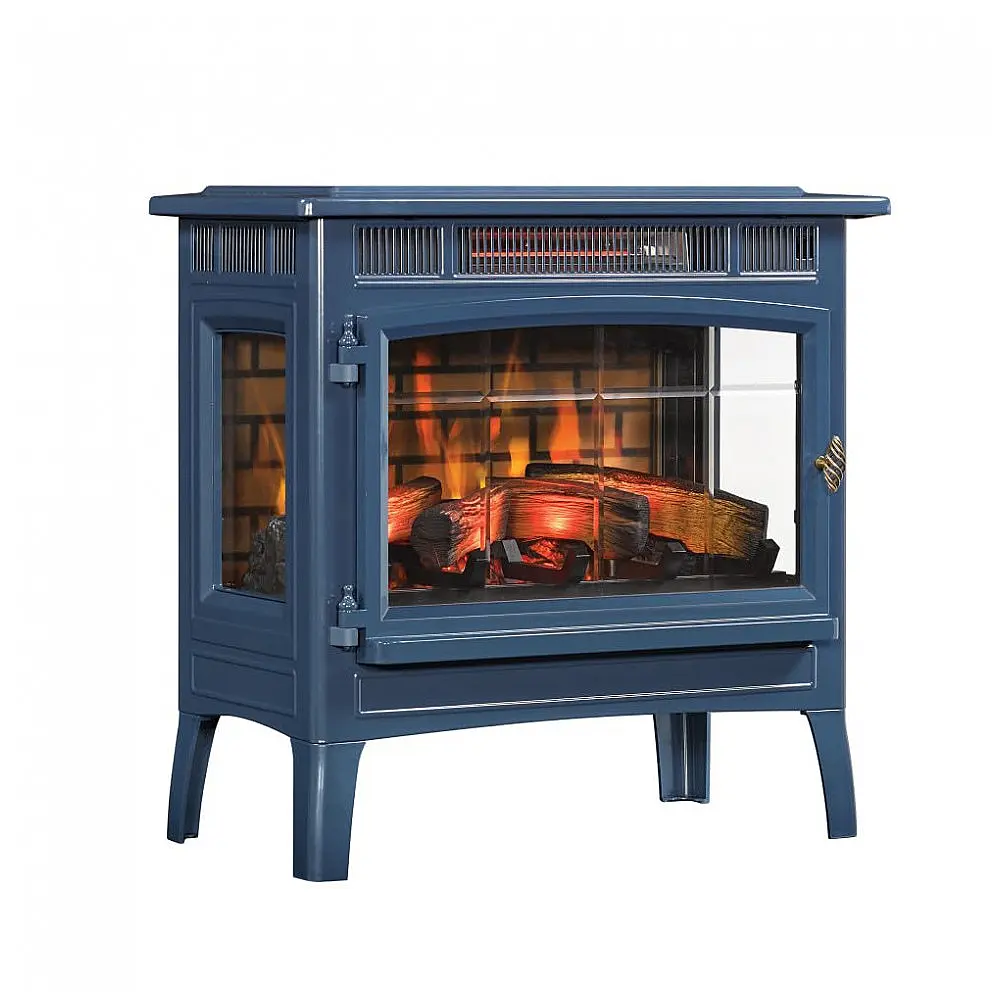 Lareira Elétrica Duraflame 61x59cm 1500W Chamas 3D Quartzo Portátil 110V