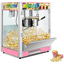 Máquina de Pipoca Comercial OUKIDR Chaleira de 0,28g, Rende até 48 Copos, Estilo Cinema.