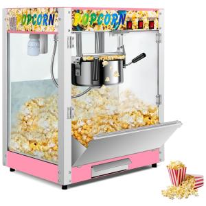 Máquina de Pipoca Comercial OUKIDR Chaleira de 0,28g, Rende até 48 Copos, Estilo Cinema.