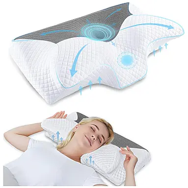 Travesseiro Ortopédico com Memória Ergonômica