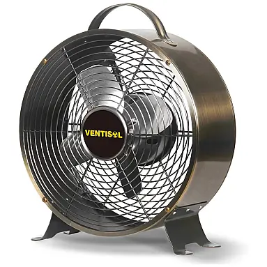Ventilador de Mesa Portátil Retro