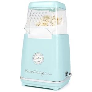 Pipoqueira Elétrica Retro, Tursquesa, 110v, NOSTALGIA CLHAP12AQ, Azul turquesa