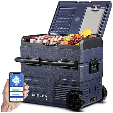 BODEGA Mini Geladeira Automotiva Portátil,