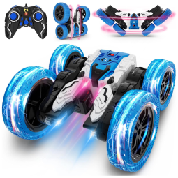 Mini Automóvel RC 4x4 Off-Road com Manobras 360°, Recarregável, Ideal para Presentear Meninos de 3 a 12 Anos, Rcabcar