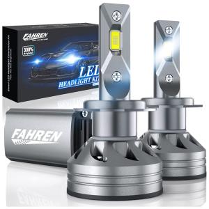 Fahren Kit Xenon Lâmpadas LED Branca 10000 Lúmens 6500K, 60W, H7, 2 Peças