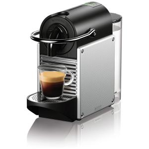 Cafeteira Elétrica De Pixie Expresso, 700 mL,19Bar, 110v, DELONGHI NESTLE NESPRESSO EN124S, Prateado
