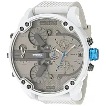 Relógio Masculino Analógico Quartzo, Silicone, DIESEL DZ7419, Branco