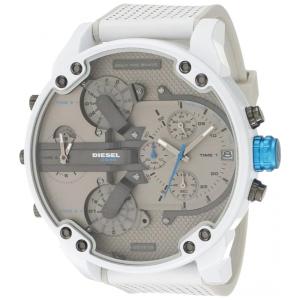 Relógio Masculino Analógico Quartzo, Silicone, DIESEL DZ7419, Branco