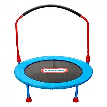 Cama Elástica Interna Dobrável com Apoio Ajustável e Luzes LED, até 60 kg 3 a 6 anos, LITTLE TIKES 656071COC, Azul