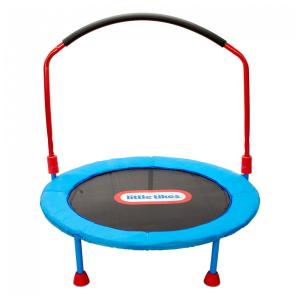 Cama Elástica Interna Dobrável com Apoio Ajustável e Luzes LED, até 60 kg 3 a 6 anos, LITTLE TIKES 656071COC, Azul