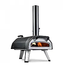 Forno de Pizza Ooni Karu 2 12" Multicombustível Lenha Carvão e Gás Pedra Refratária 500°C Portátil Externo