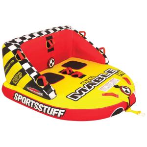 Boia Rebocável Inflável Para 4 Pessoas, Resistente, SPORTSSTUFF, Vermelho