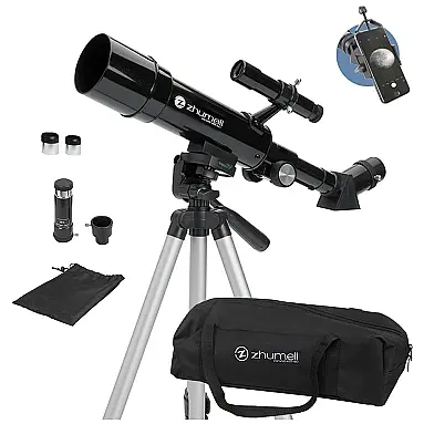 Telescópio Astronômico 18x45 com Adaptador