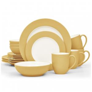 Aparelho de Jantar para Todas as Ocasiões, Elegância e Sofisticação para Sua Mesa com 16 Peças, Formato Redondo e Material de Cerâmica