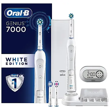 Escova de dentes elétrica recarregável
