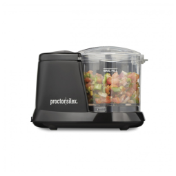 Mini Processador de Alimentos 1,5 Xícaras de Cpacidade 150W, 110v, PROCTOR SILEX 72507PS, Preto