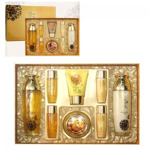 YEDAM YUN BIT Kit Skincare Cuidados com a Pele para Todos os Tipos, 4 Produtos, Luxury, YEDAMYUNBIT, Dourado