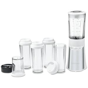 Liquidificador para Vitaminas com 15 Acessórios Incluindo 2 Copos de Viagem, CUISINART CPB 110V 300W, Branco