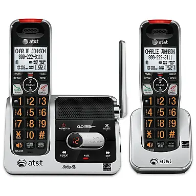 Dois 2 Telefones Sem Fio