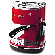 Cafeteira Elétrica Expresso 15 Bar com Espumador de Leite, 110v, DELONGHI ECO310BK, Preto