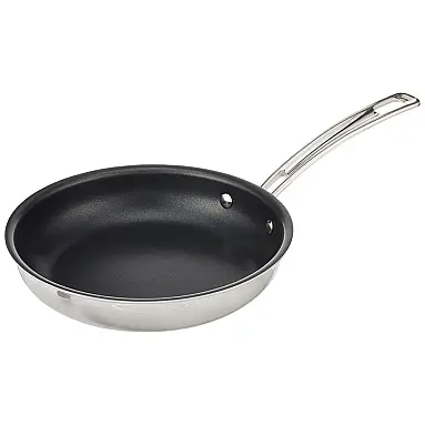 Frigideira em Aço Inoxidável Antiaderente