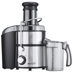 Jc 500 Centrífuga de Frutas, Aço Inoxidável, 800W, 110v, BRENTWOOD 10, Preto