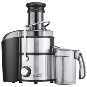 Jc 500 Centrífuga de Frutas, Aço Inoxidável, 800W, 110v, BRENTWOOD 10, Preto