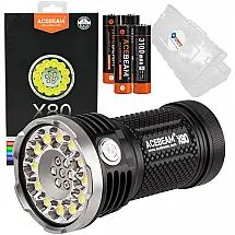 Acebeam X80 Lanterna LED Tática 25.000 Lumens A Prova dÁgua IPX8 Alcance 332 Metros