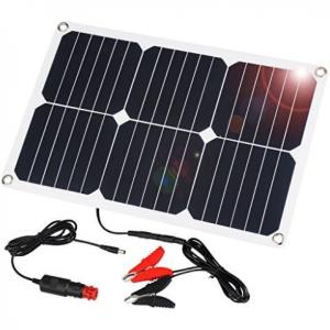 SUAOKI Carregador de Bateria Solar para Carro Portátil a Prova dÁgua 18W, 12V