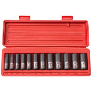 Ferramenta Automotiva TEKTON de 3, 8 de polegada 6 pontos 12 soquetes