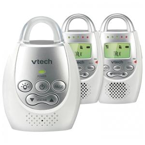 Babá Eletrônica VTech DM2212 com Alcance de até 304,8 m, Alerta Sonoro Vibratório, Intercomunicador Bidirecional, Luz Noturna