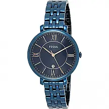 Fossil Relógio Feminino de Quartzo e Aço Inoxidável, Azul