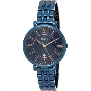 Fossil Relógio Feminino de Quartzo e Aço Inoxidável, Azul