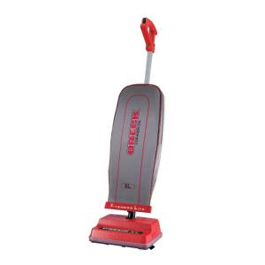 Aspirador de Pó Profissional para Carpetes e Pisos Duros, 110V 1000W, ORECK Commercial U2000RB 1, Vermelho Cinza.